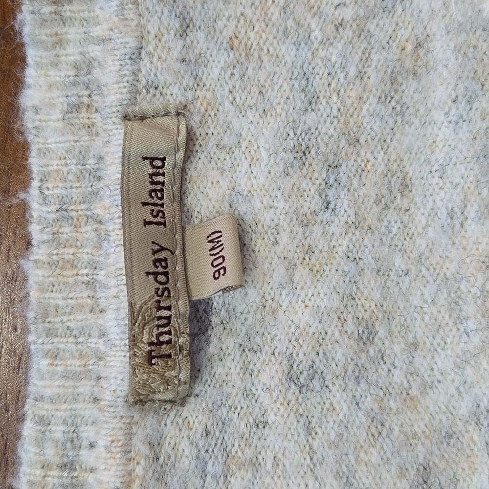 Thursday Island Floral Patchwork Embroidered Card… - image 2